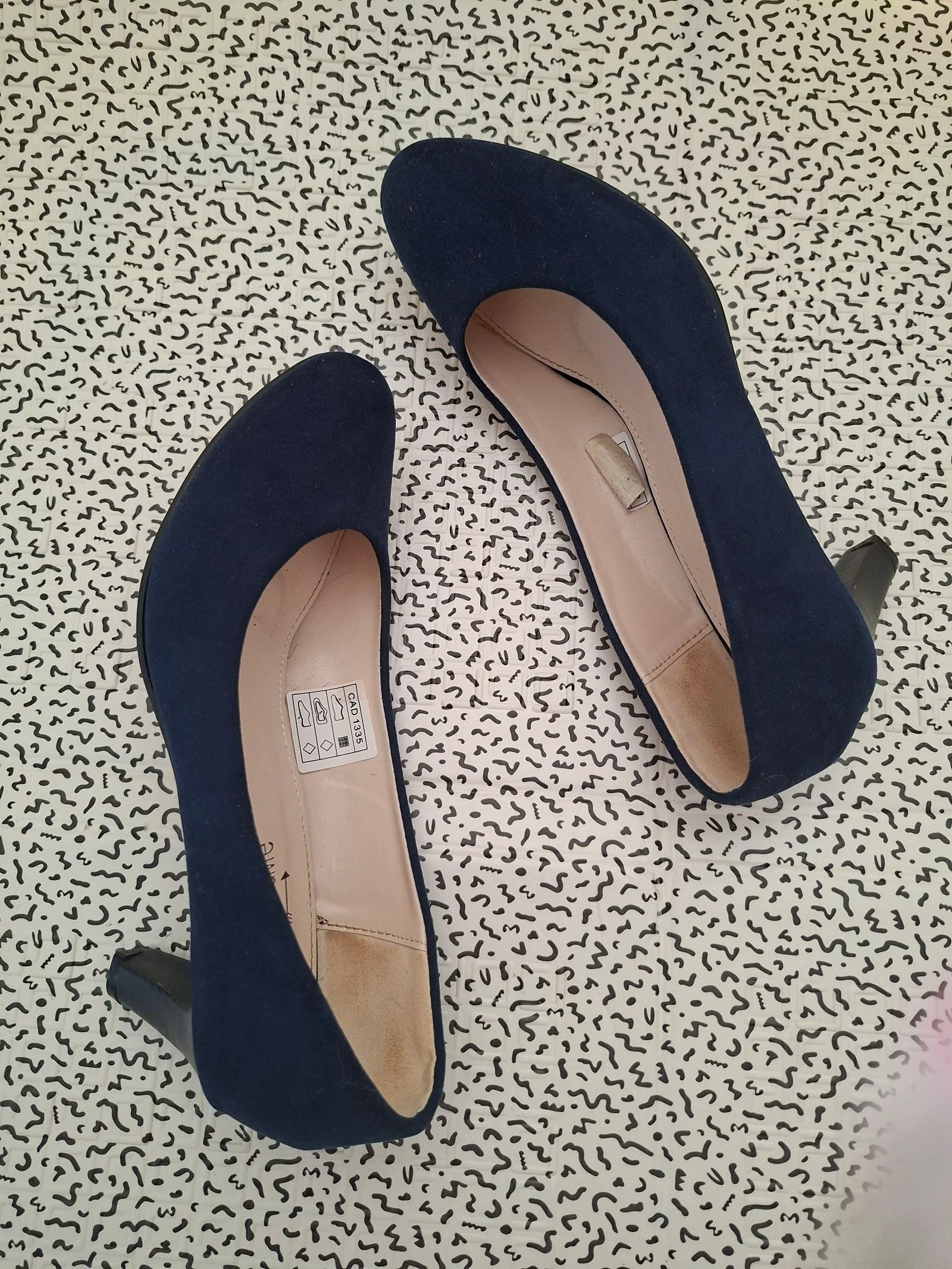 Navy blue pumps Ligne à Suivre size 39 – Elegant heels – photo 6